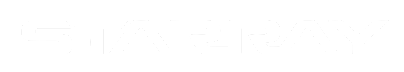 Starray nameplate white